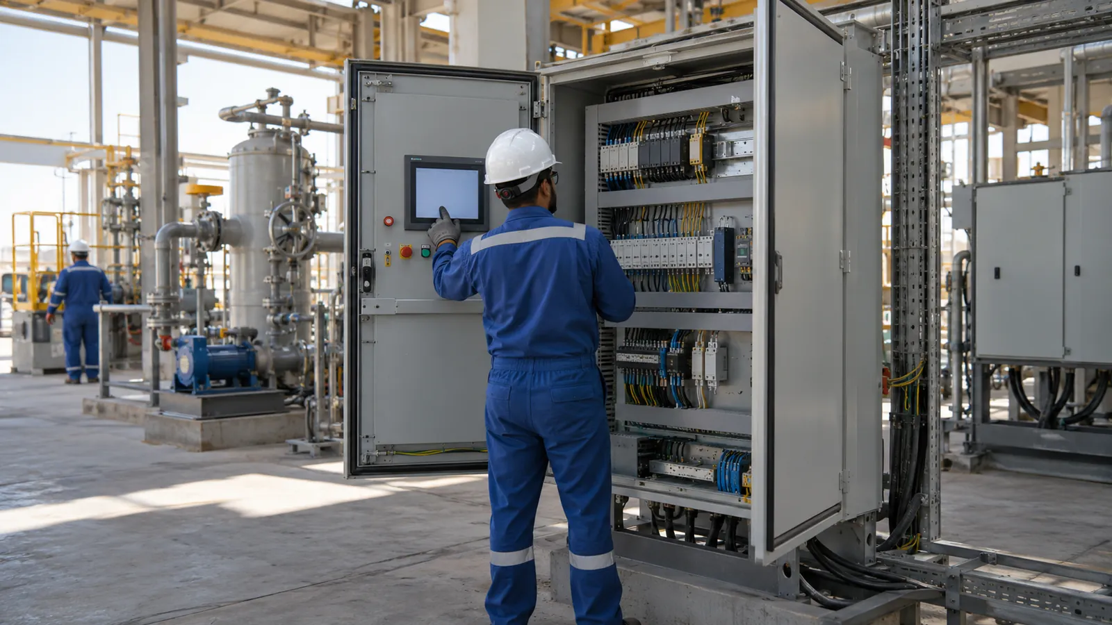 PLC and HMI machine automation work for an OEM in Saudi Arabia